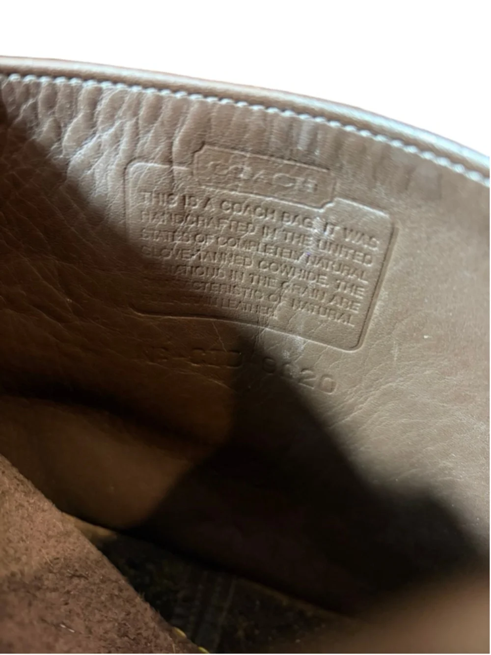 Vintage Coach Legacy Companion Flap Brown Leather Turnlock Crossbody - Picture 8 of 10